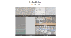 Desktop Screenshot of jordancolburn.com